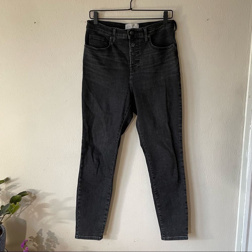 Everlane Women's Charcoal Skinny Jeans